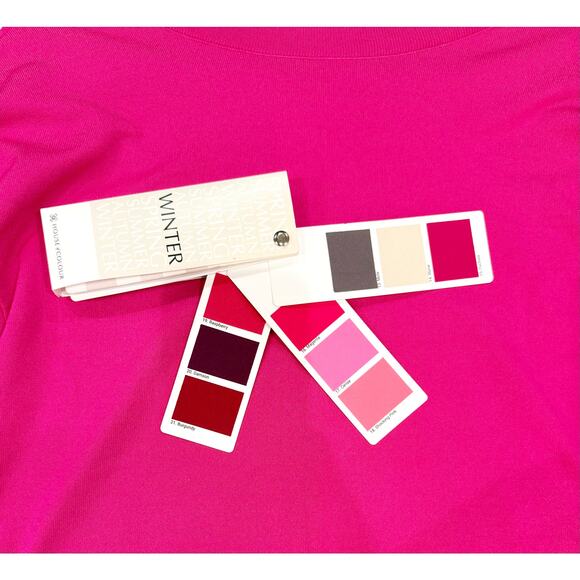 Express Neon Berry Pink Reversible Silky Soft Sweater Size XS NWT - Picture 7 of 9